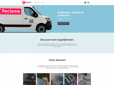 azreclame.be snapshot