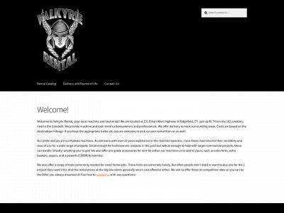 valkyrierental.com snapshot