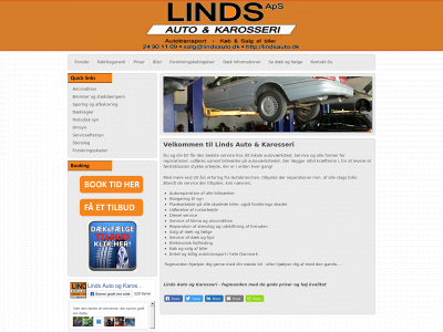 lindsauto.dk snapshot