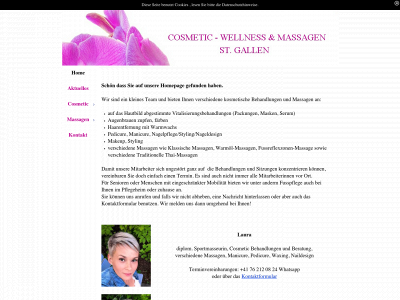 cosmetic-wellness-massagen.ch snapshot