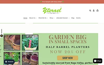 www.yisraelfamilyfarmshop.net snapshot