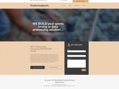 products4sports.be snapshot