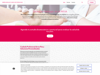 mirenhidalgoclinicadepodologia.com snapshot