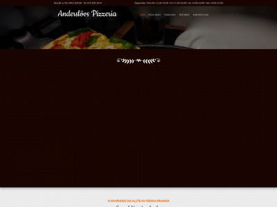 anderslovspizzeria.se snapshot