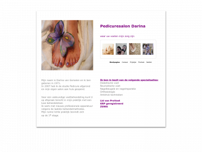 pedicure-darina.nl snapshot