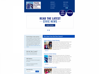 parkslopeciviccouncil.org snapshot
