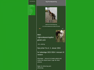 vig-hundepasning.dk snapshot