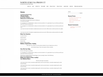 northstarusaproduct.com snapshot