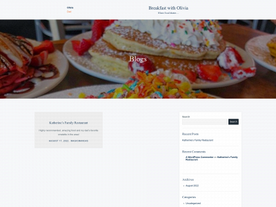 breakfastwitholivia.com snapshot