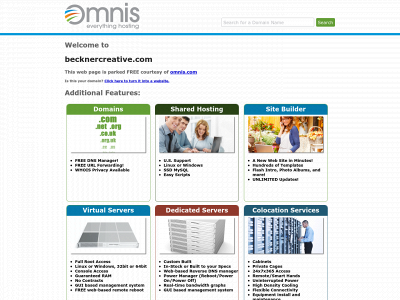 becknercreative.com snapshot