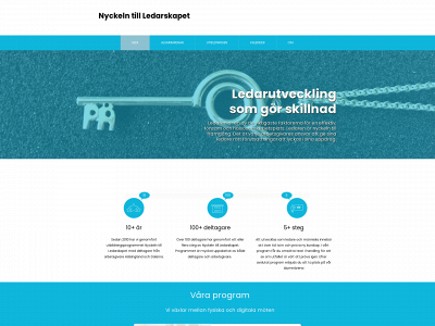 nyckelntillledarskapet.se snapshot