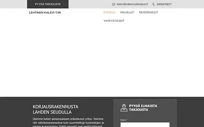 rakennuskorjaus.fi snapshot