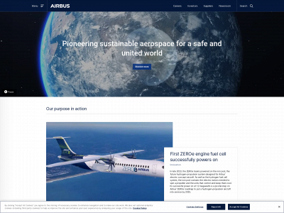 airbus.com snapshot