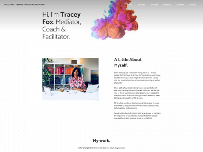 traceyfox.co.uk snapshot