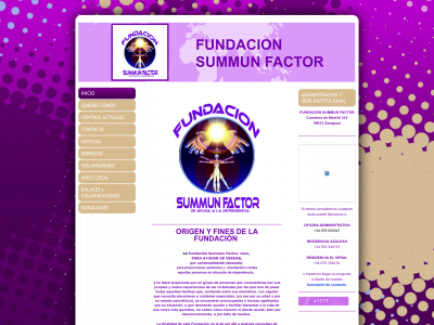 www.fundacion-summun-factor.org snapshot
