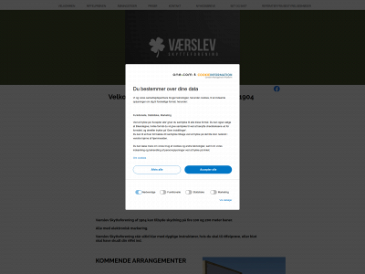 vaerslevskytteforening.dk snapshot