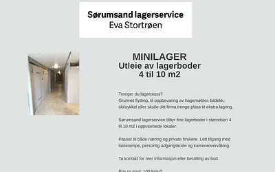 sorumsandlagerservice.no snapshot