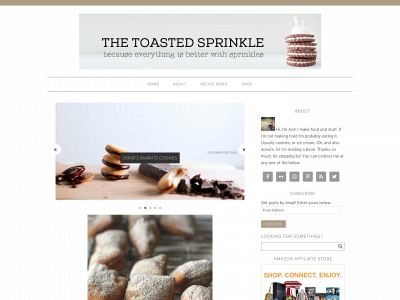 thetoastedsprinkle.com snapshot
