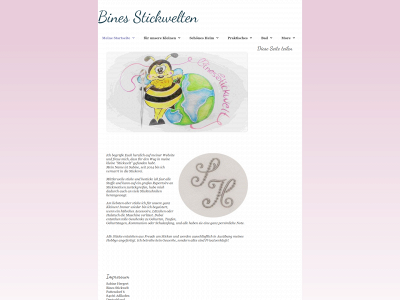 binesstickwelten.de snapshot