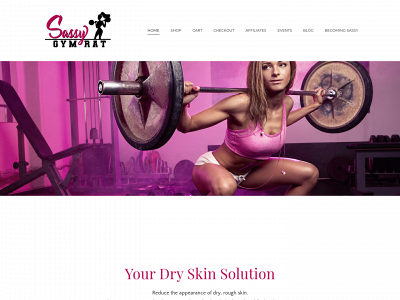 sassygymrat.com snapshot