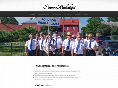 porvoonmieslaulajat.net snapshot