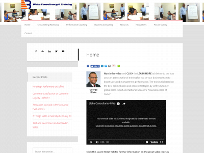blakeconsultancy.com snapshot