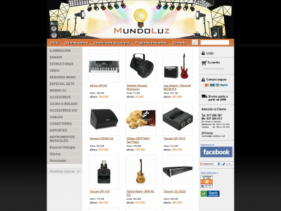 www.mundoluz.net snapshot