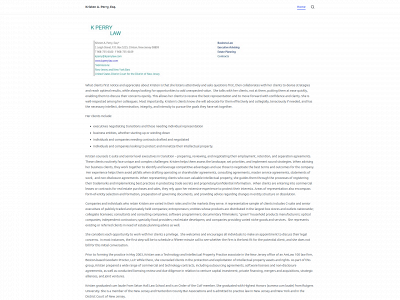 kperrylaw.com snapshot