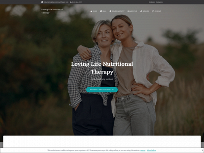 lovinglifenutritionaltherapy.com snapshot