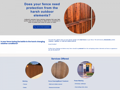 www.elitefencestaininglbk.com snapshot