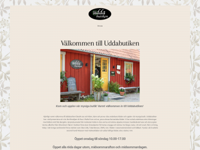 uddabutiken.se snapshot