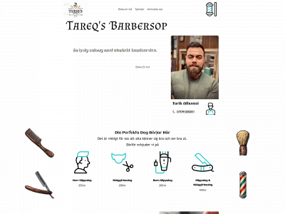 tariqsbarbershop.se snapshot
