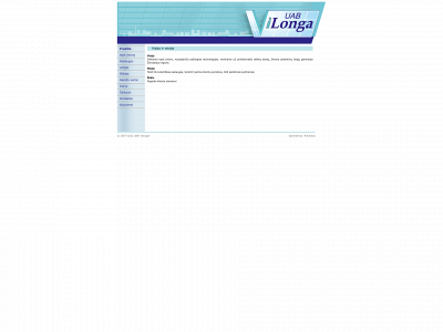 vilonga.lt snapshot