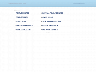 pearlsprimenutrition.com snapshot