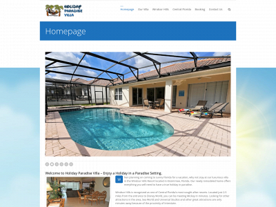 holidayparadisevilla.com snapshot