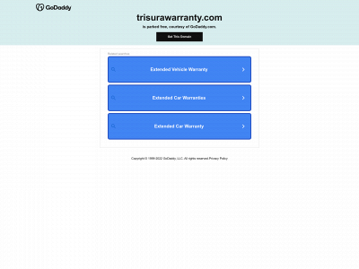 trisurawarranty.com snapshot