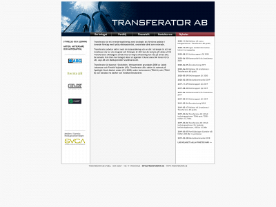 transferator.se snapshot