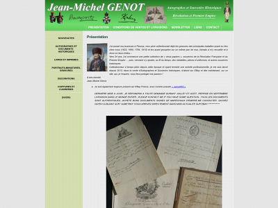 jeanmichelgenot.be snapshot
