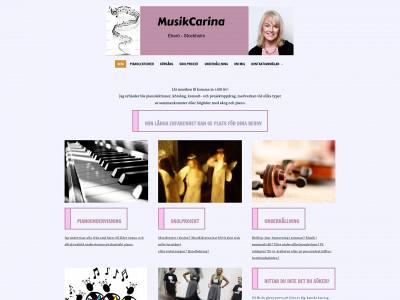 musikcarina.se snapshot