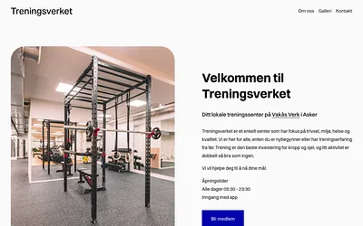 treningsverket.no snapshot