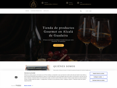 majaretegourmet.com snapshot