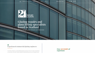 21stcenturyglaziers.co.uk snapshot