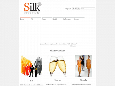 silkproductions.nl snapshot