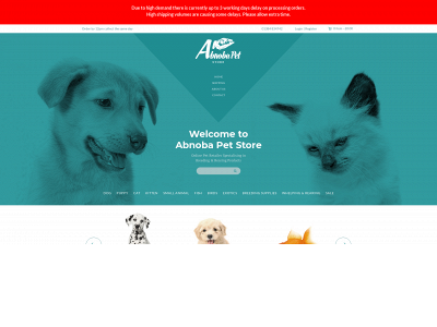 abnobapetstore.co.uk snapshot
