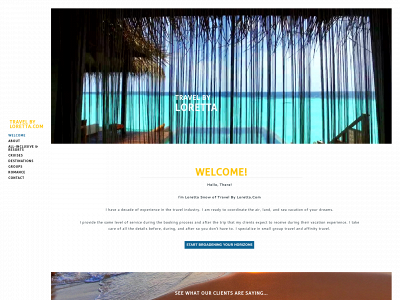 travelbyloretta.com snapshot