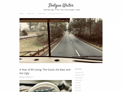 shotgunwriter.com snapshot