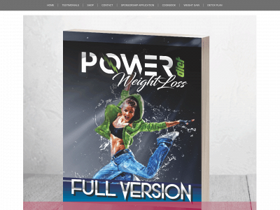 thepowerdiet.me snapshot