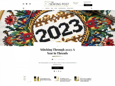 thesewingpost.com snapshot