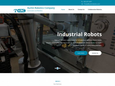 kurtinrobotics.com snapshot