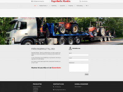 fagerhultsmaskin.se snapshot